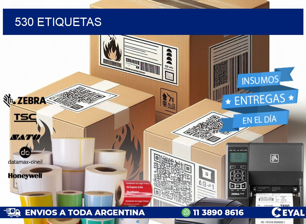 530 ETIQUETAS