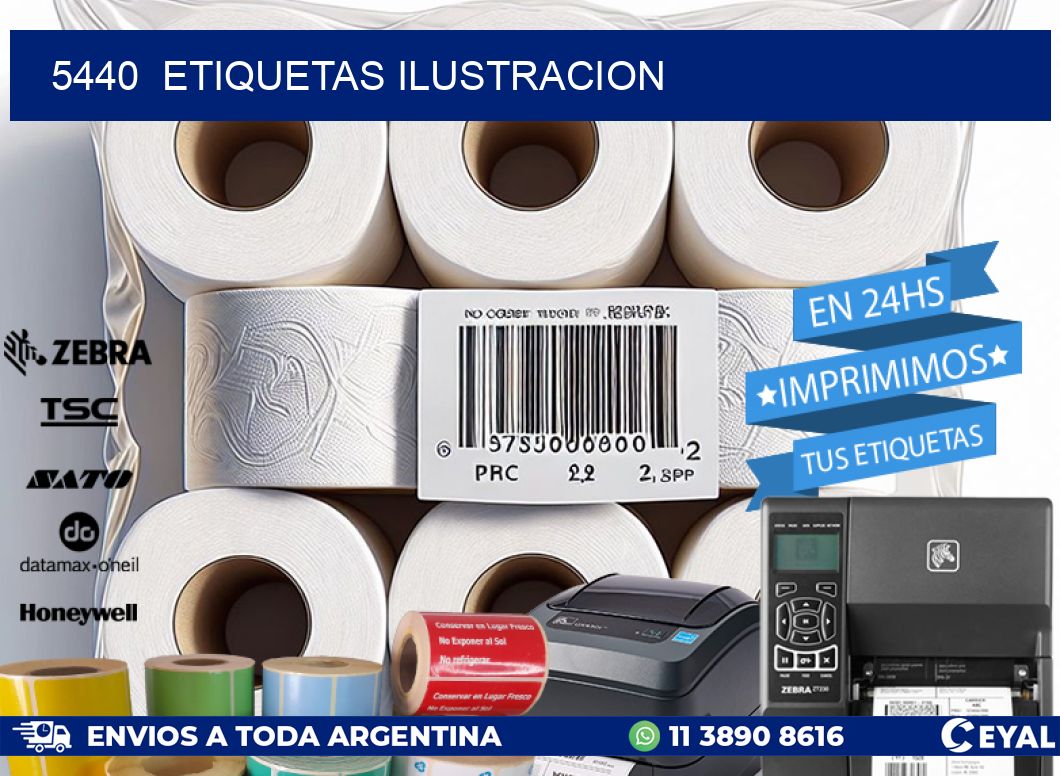 5440  ETIQUETAS ILUSTRACION