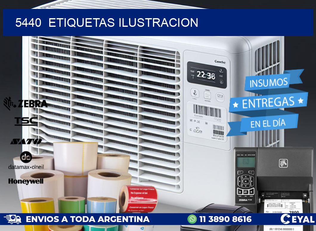 5440  ETIQUETAS ILUSTRACION