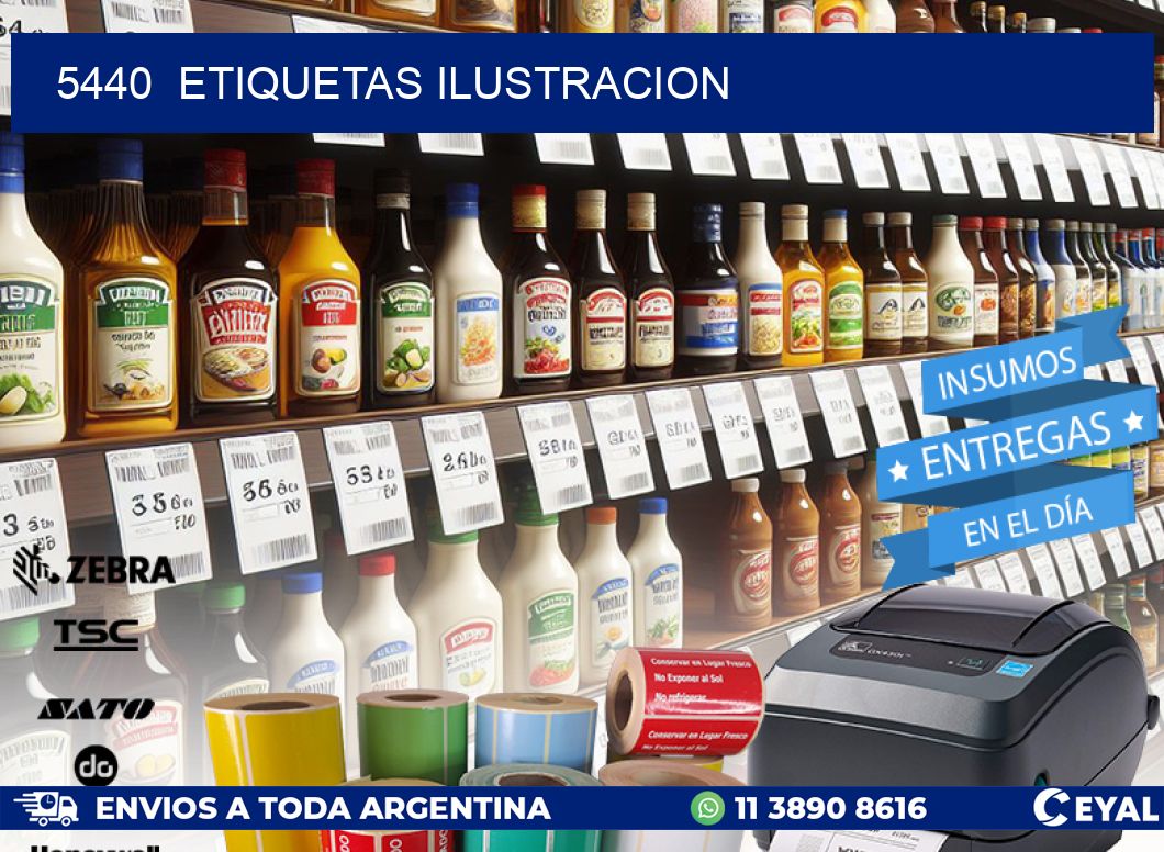 5440  ETIQUETAS ILUSTRACION