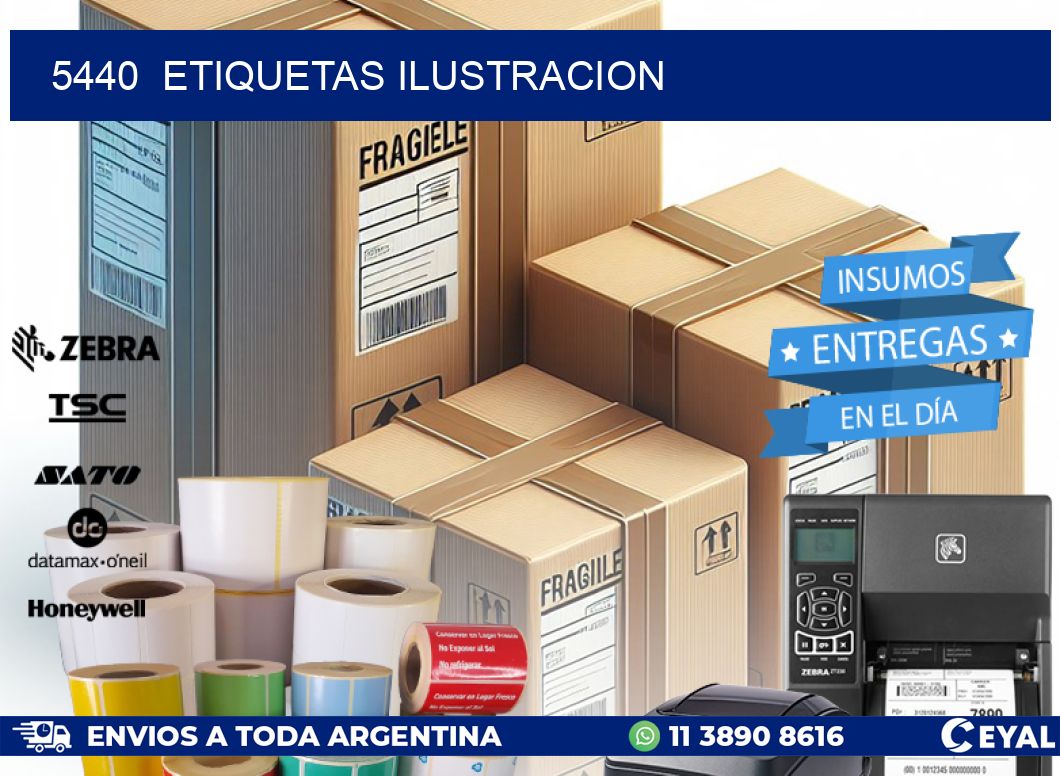 5440  ETIQUETAS ILUSTRACION