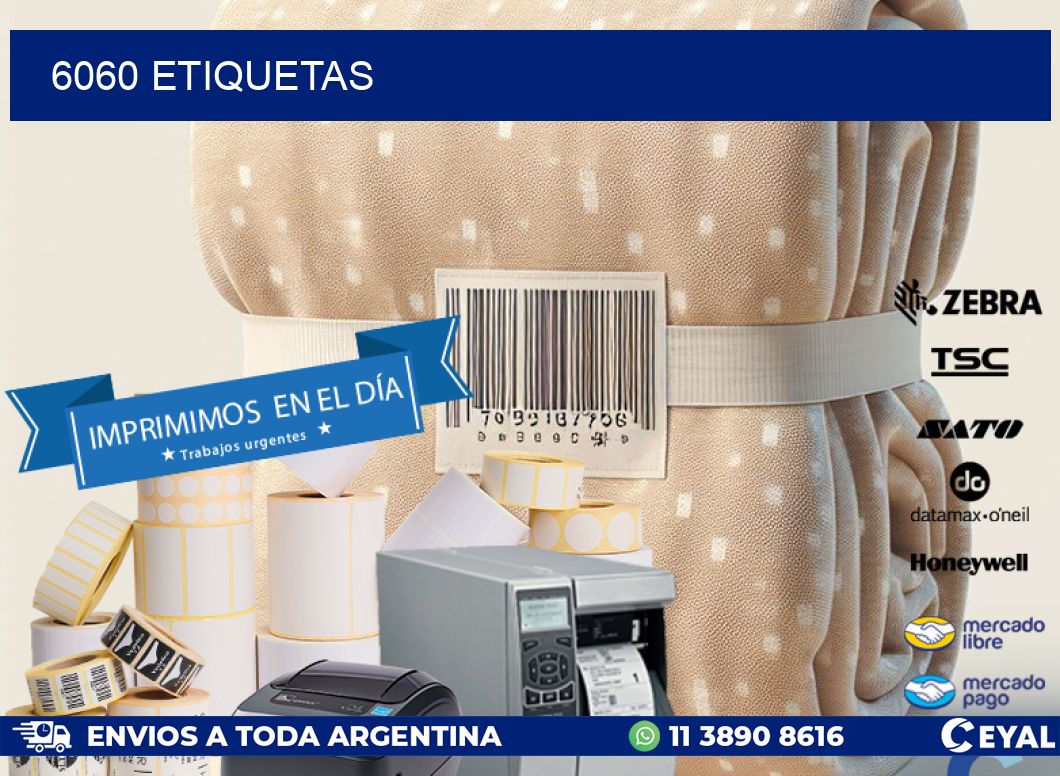 6060 ETIQUETAS