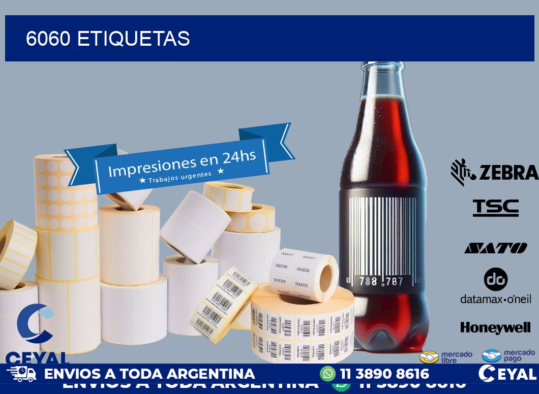 6060 ETIQUETAS