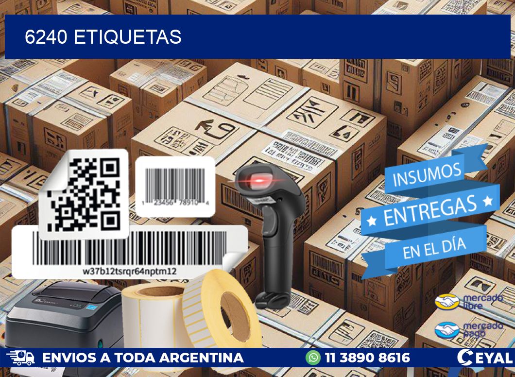 6240 ETIQUETAS
