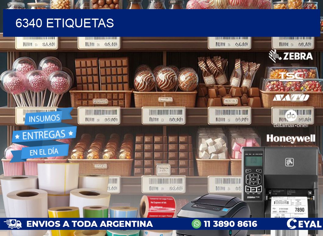 6340 ETIQUETAS