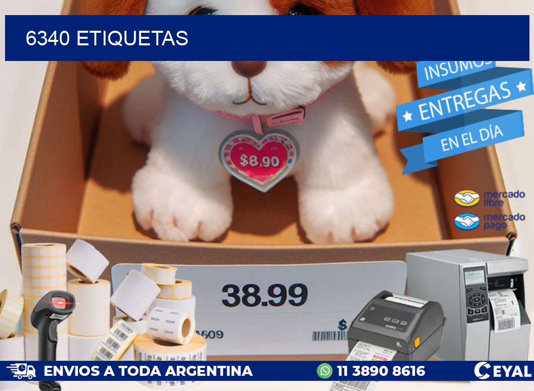 6340 ETIQUETAS