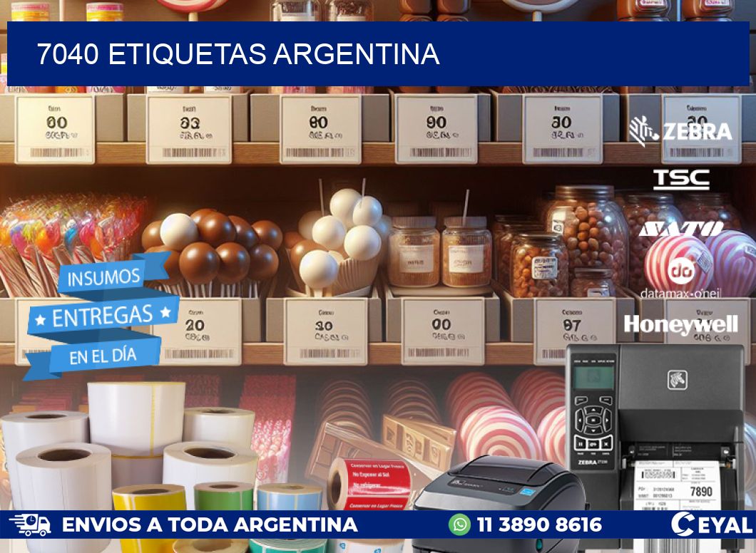 7040 ETIQUETAS ARGENTINA