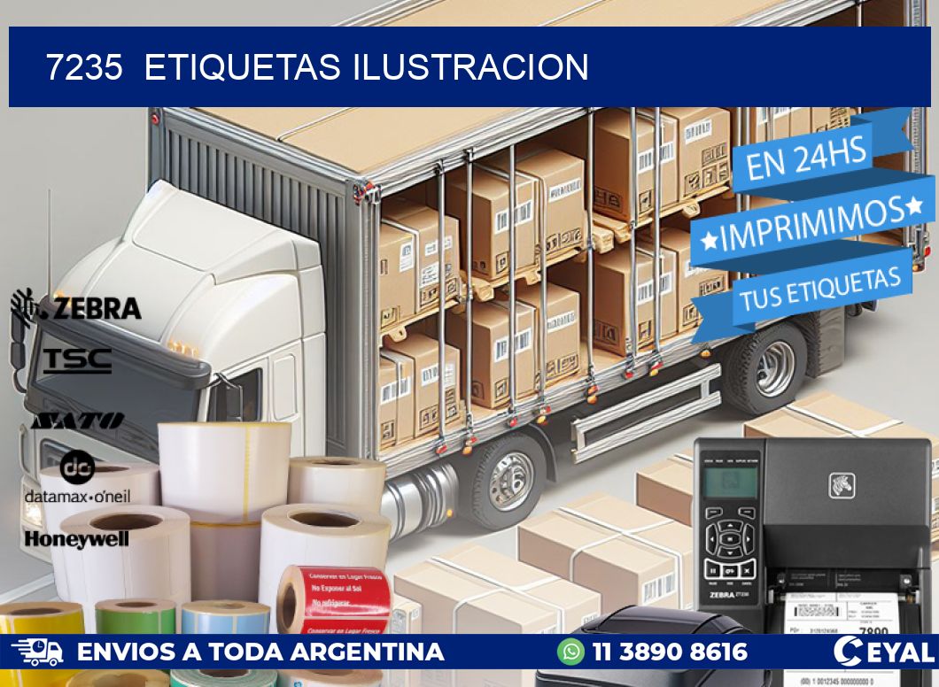 7235  ETIQUETAS ILUSTRACION