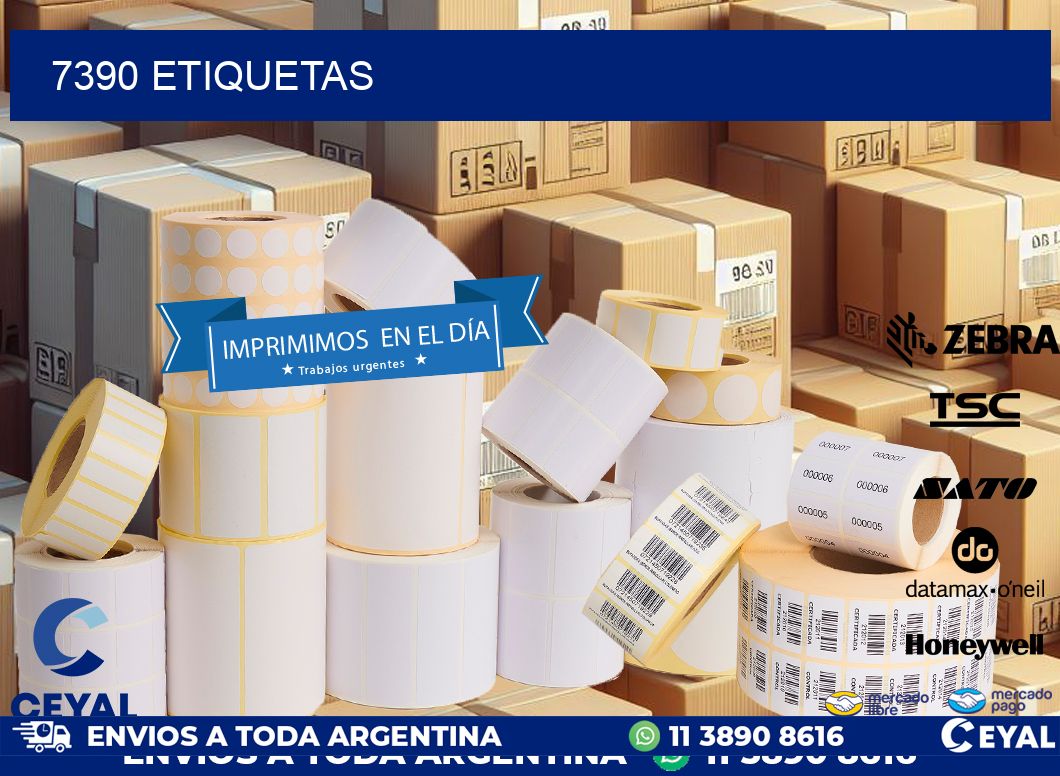 7390 ETIQUETAS