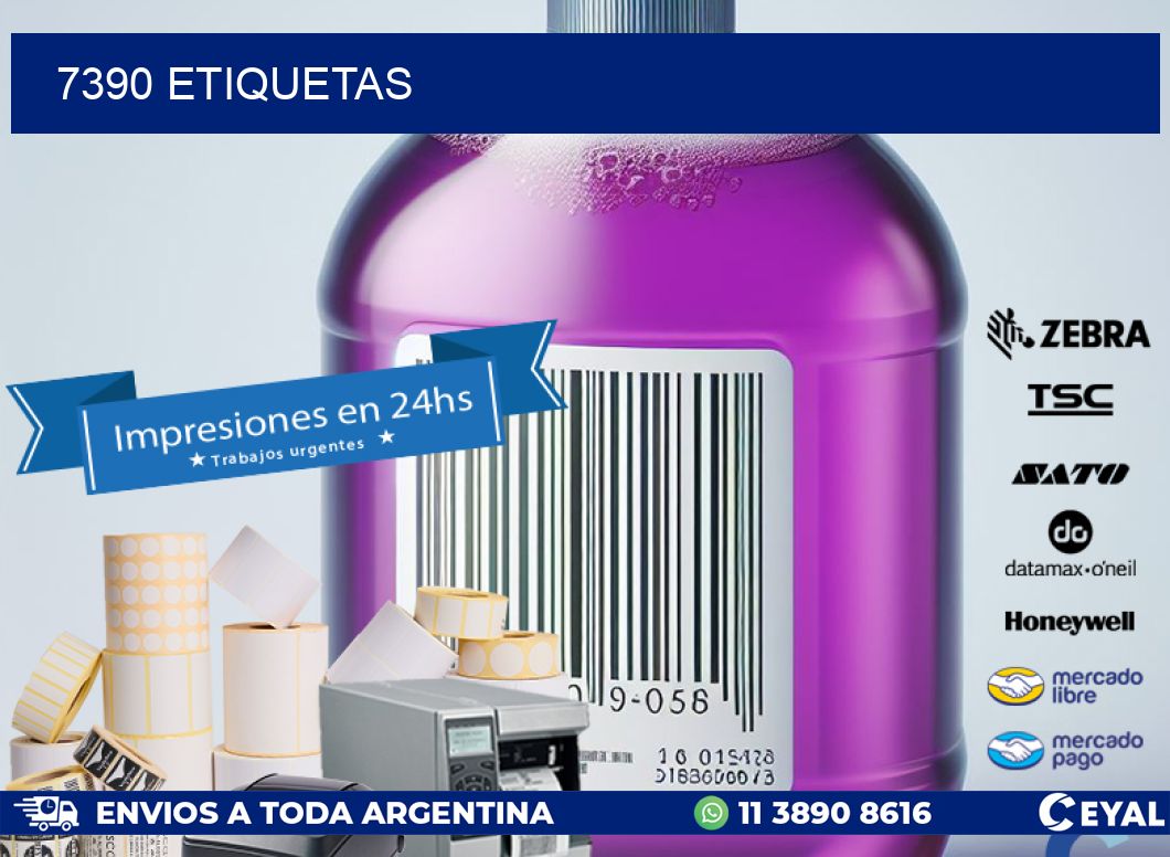 7390 ETIQUETAS