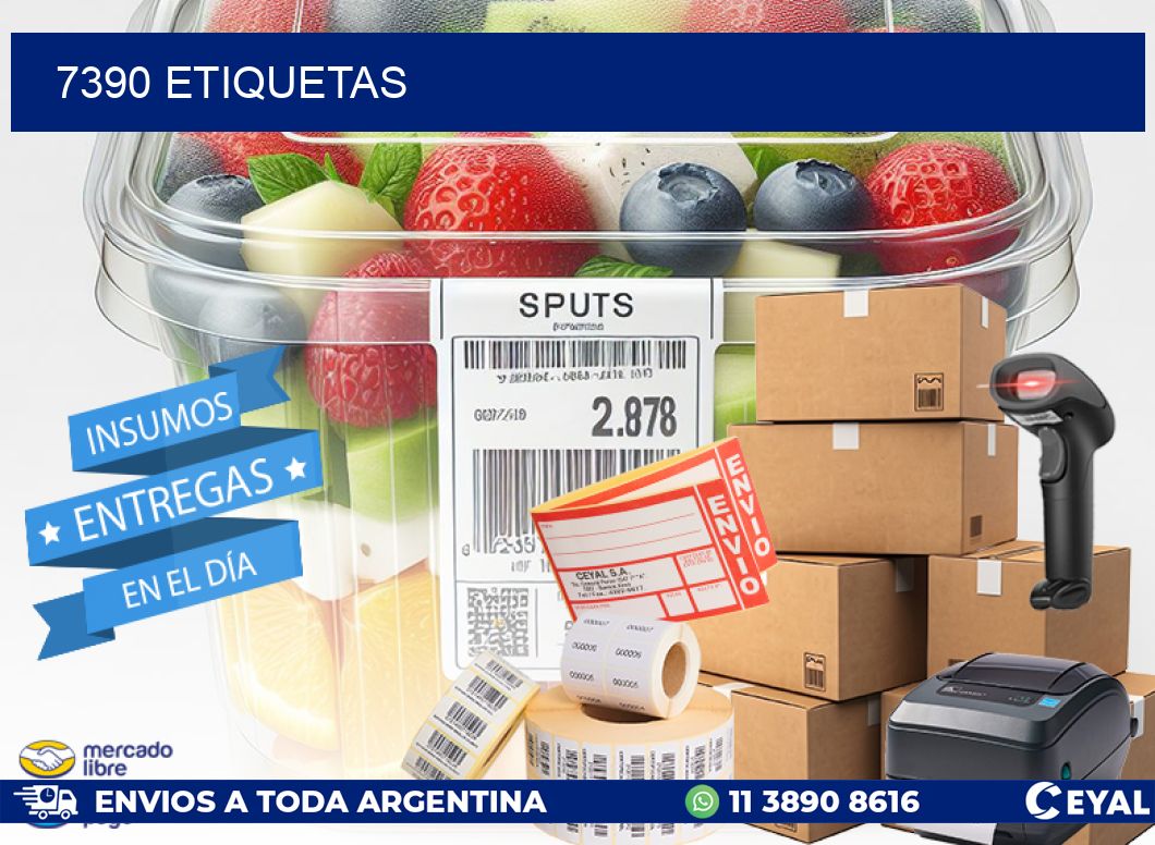7390 ETIQUETAS
