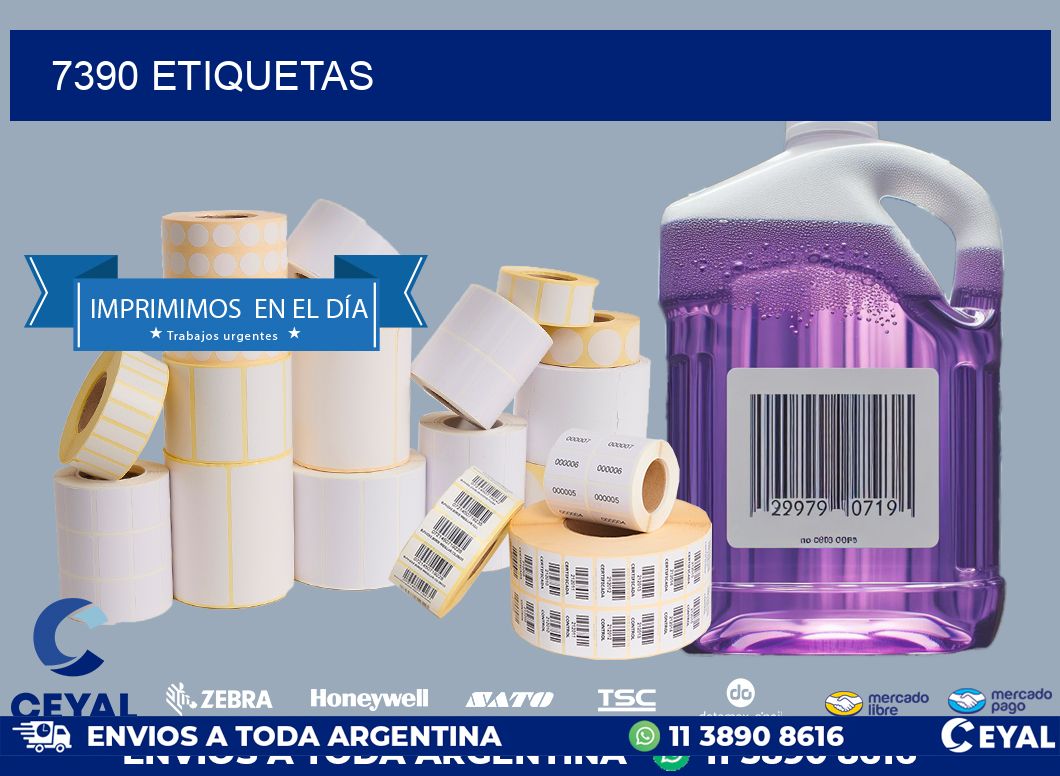 7390 ETIQUETAS