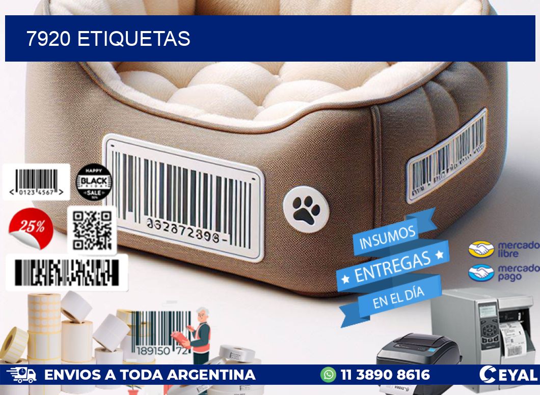 7920 ETIQUETAS