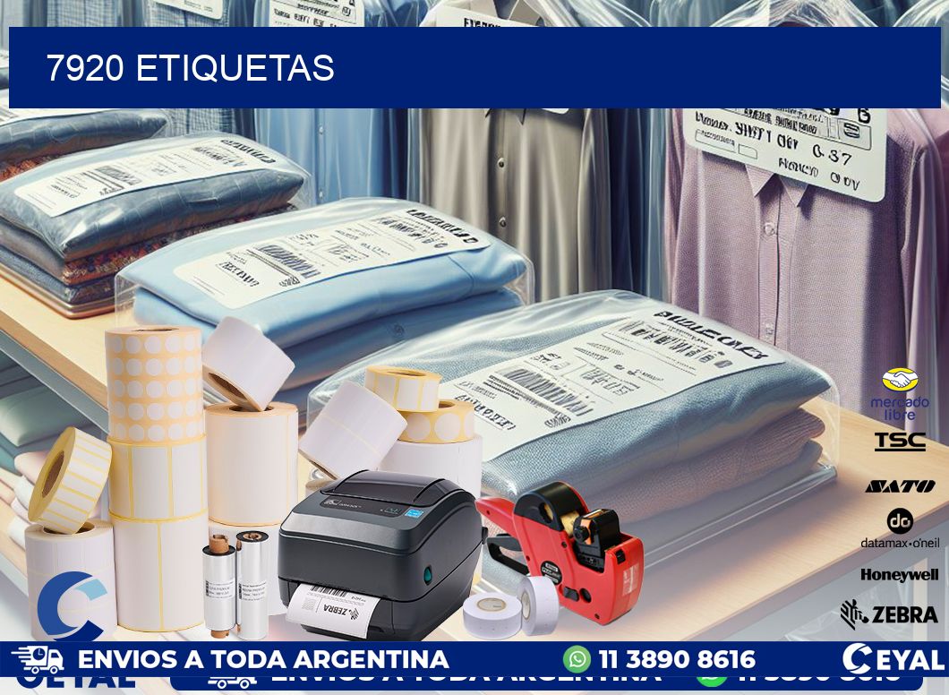 7920 ETIQUETAS