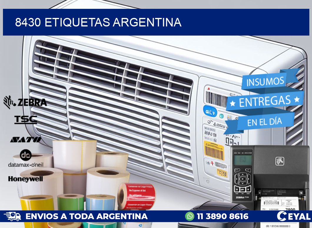 8430 ETIQUETAS ARGENTINA
