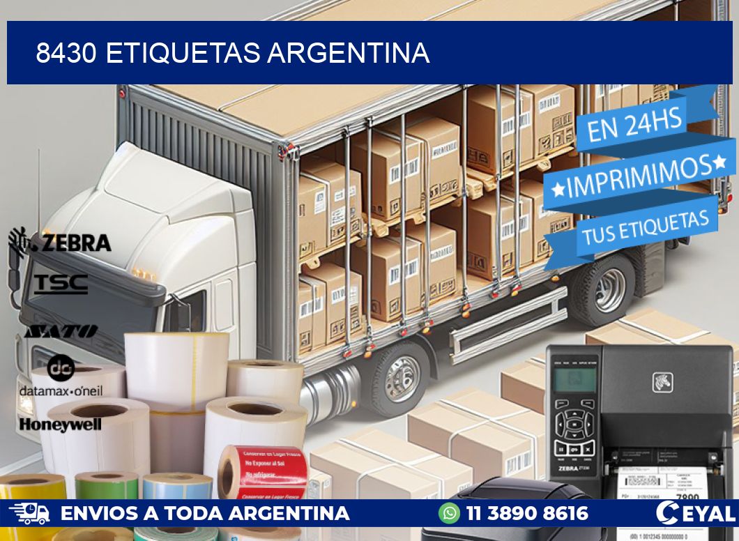 8430 ETIQUETAS ARGENTINA