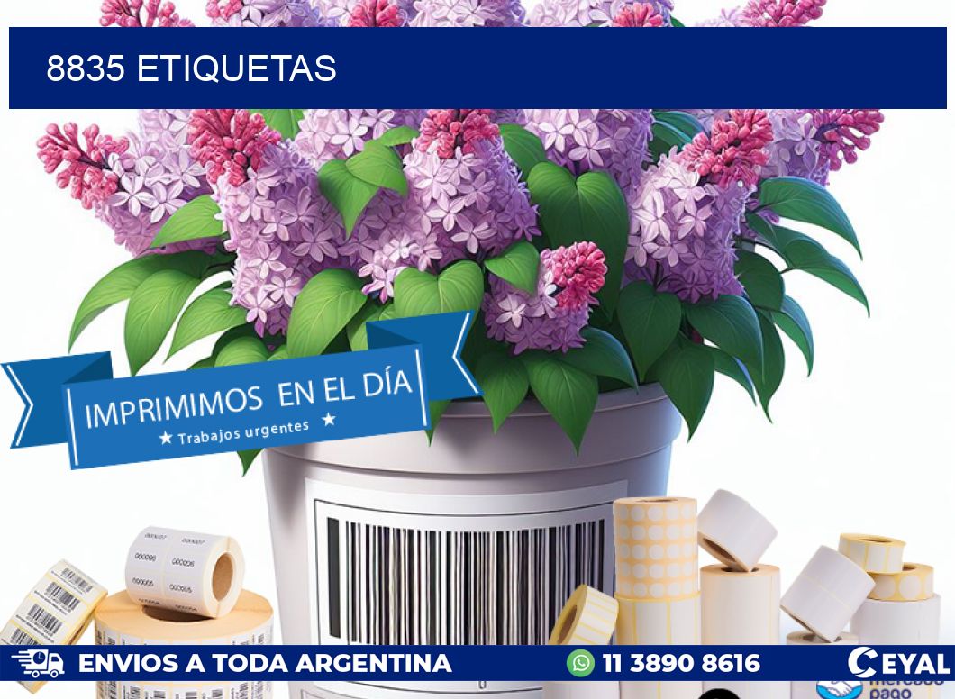 8835 ETIQUETAS