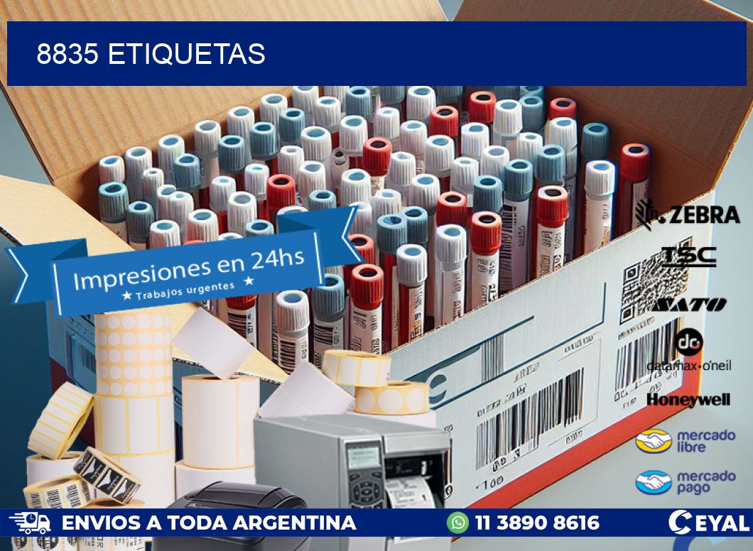 8835 ETIQUETAS
