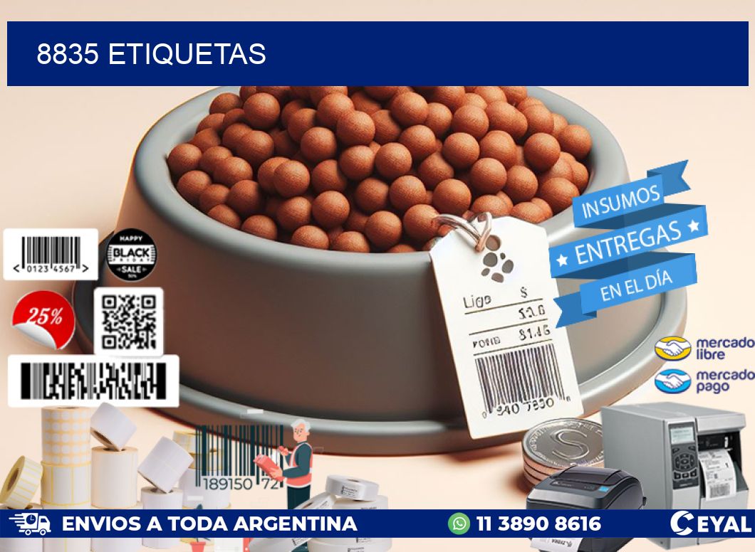 8835 ETIQUETAS