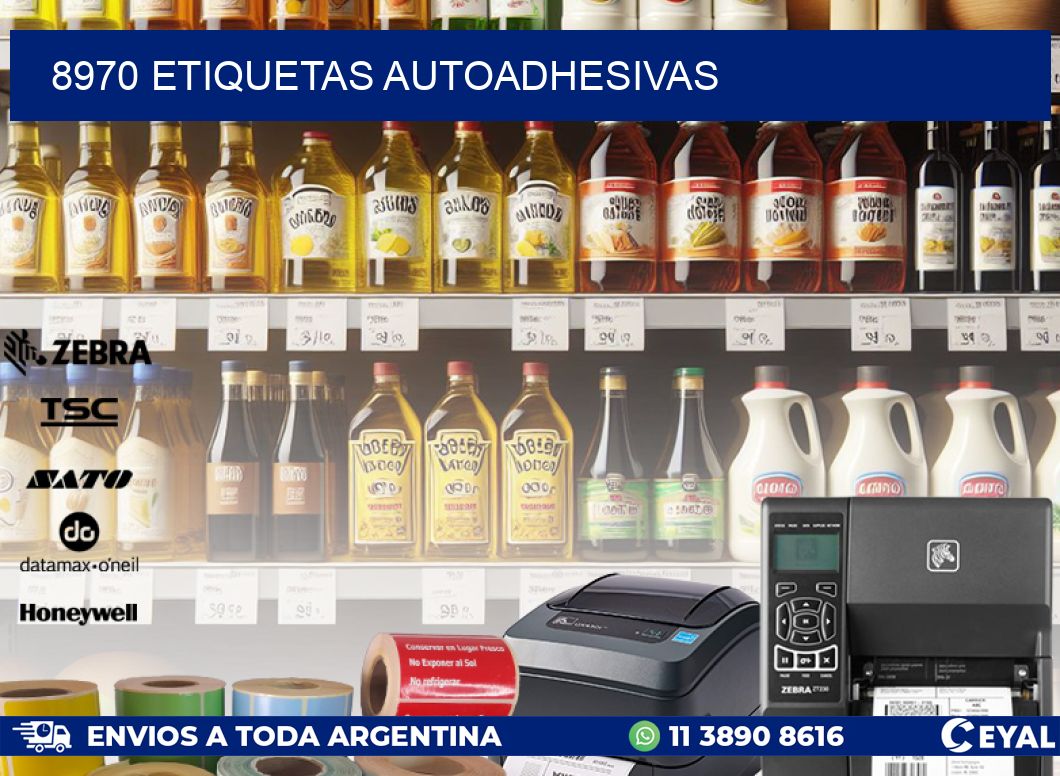 8970 ETIQUETAS AUTOADHESIVAS