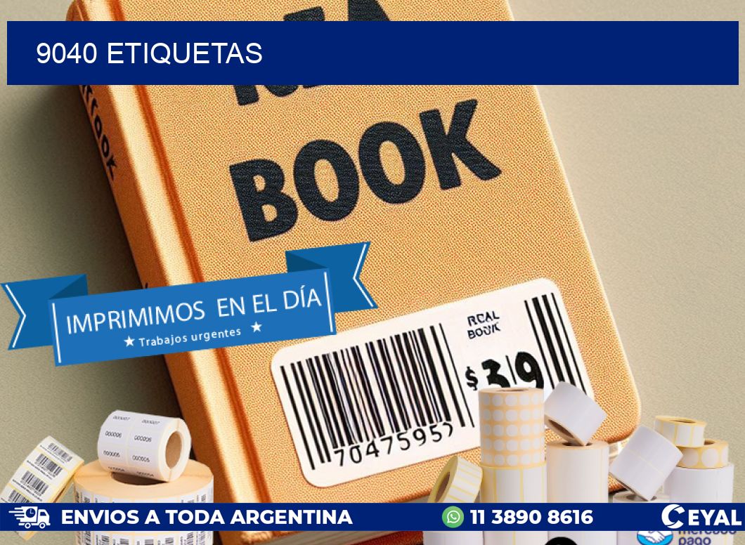 9040 ETIQUETAS