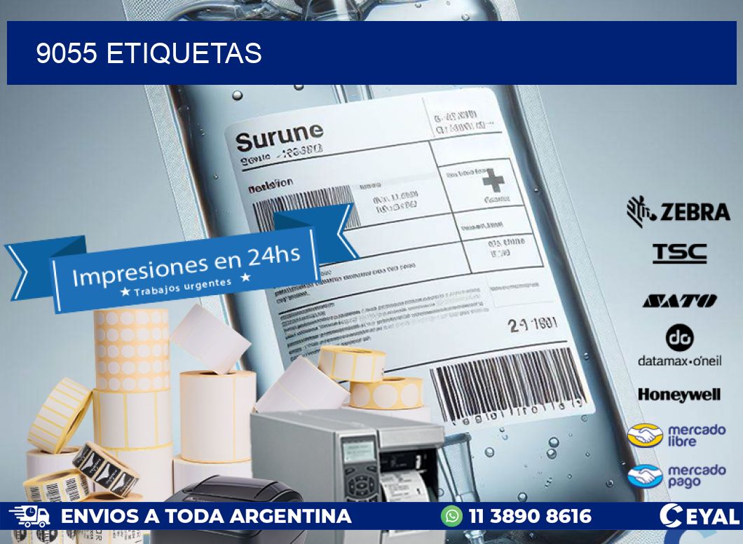 9055 ETIQUETAS