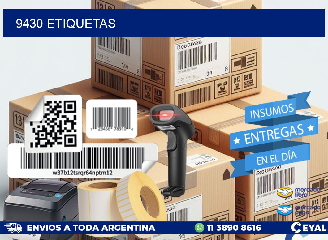 9430 ETIQUETAS
