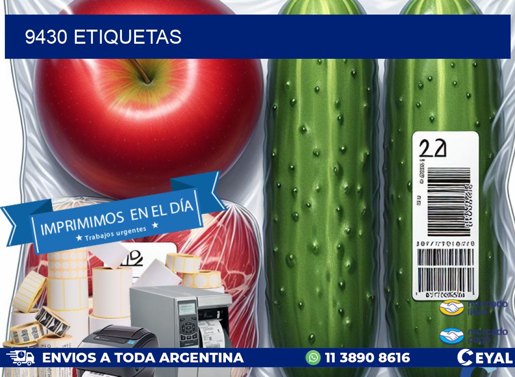 9430 ETIQUETAS