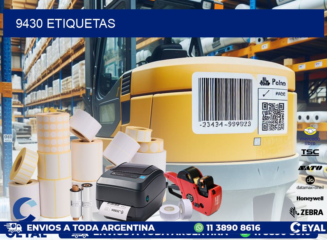 9430 ETIQUETAS