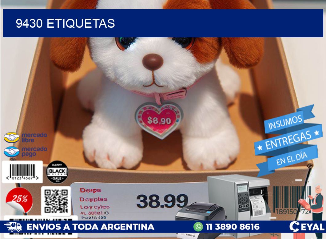 9430 ETIQUETAS