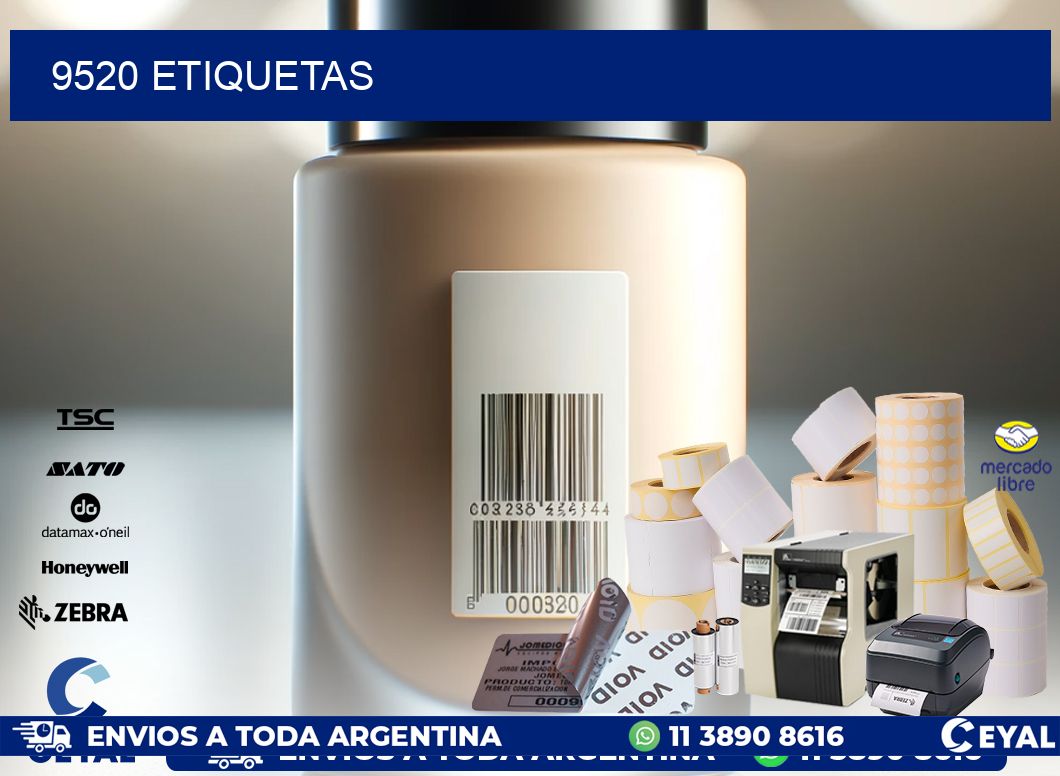 9520 ETIQUETAS
