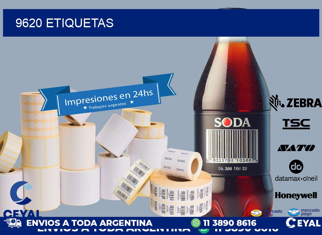 9620 ETIQUETAS