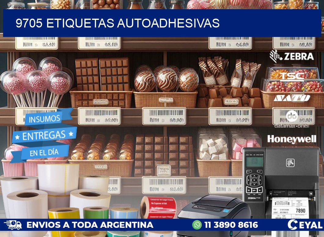 9705 ETIQUETAS AUTOADHESIVAS