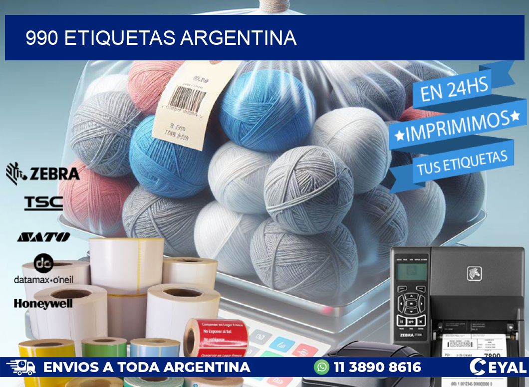 990 ETIQUETAS ARGENTINA