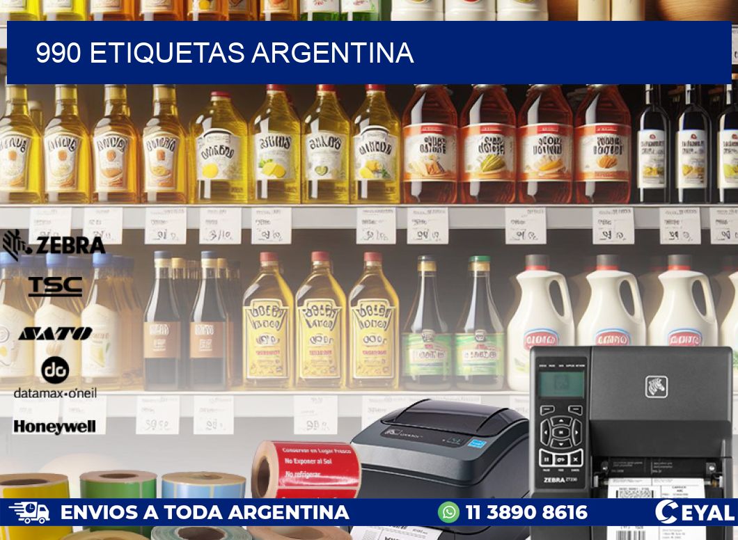 990 ETIQUETAS ARGENTINA