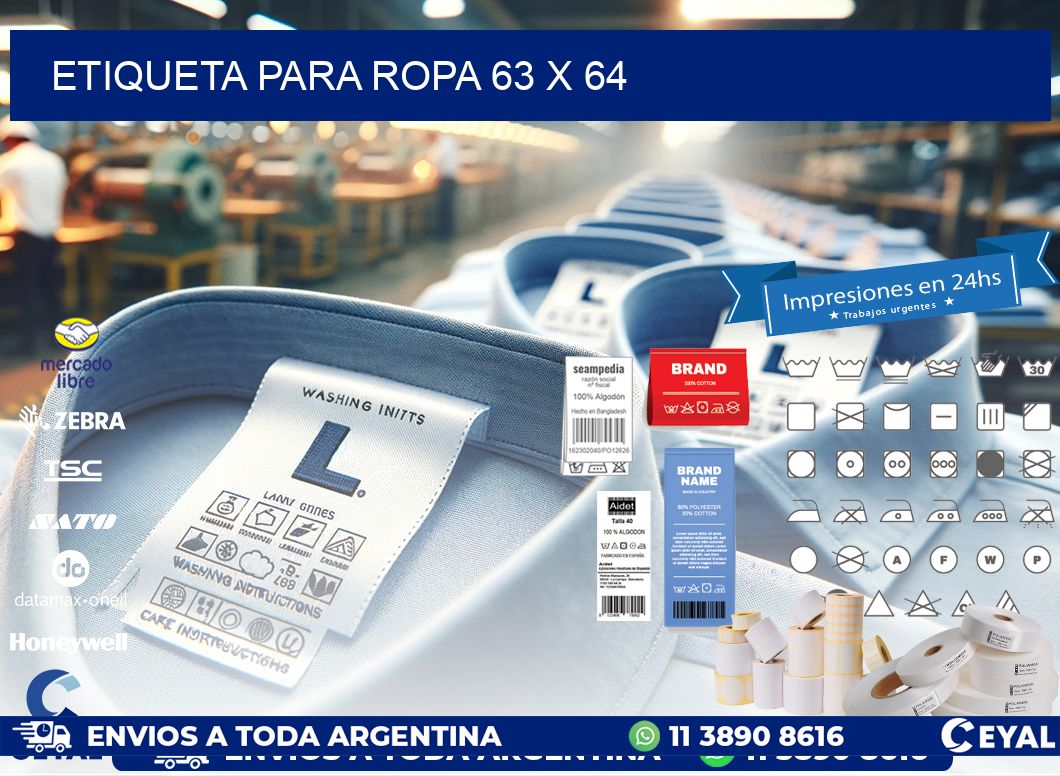 ETIQUETA PARA ROPA 63 x 64