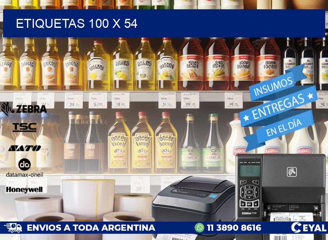 ETIQUETAS 100 x 54