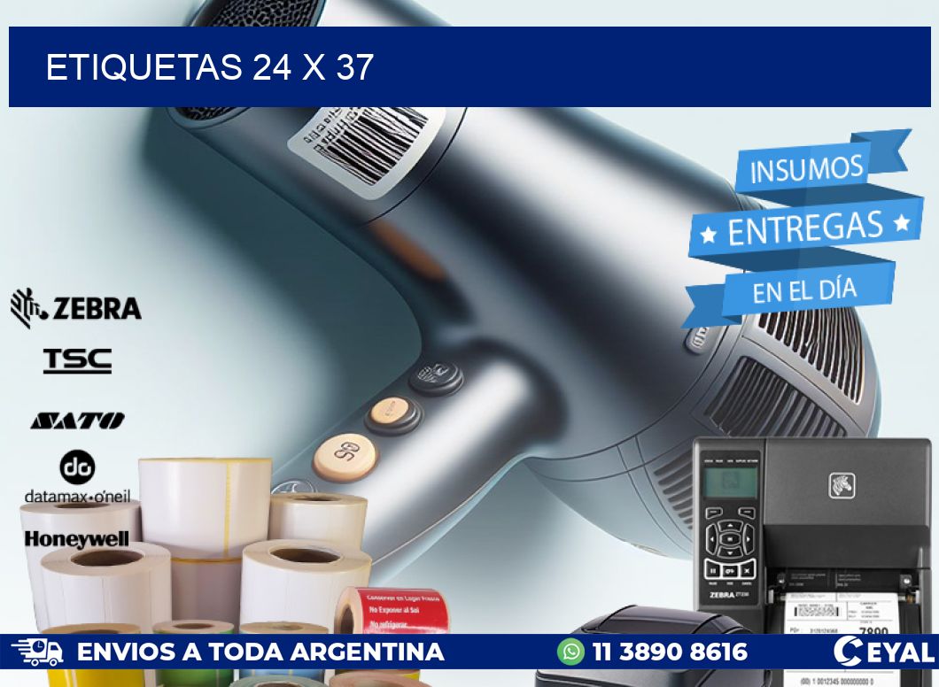 ETIQUETAS 24 x 37