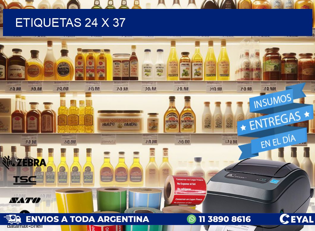 ETIQUETAS 24 x 37