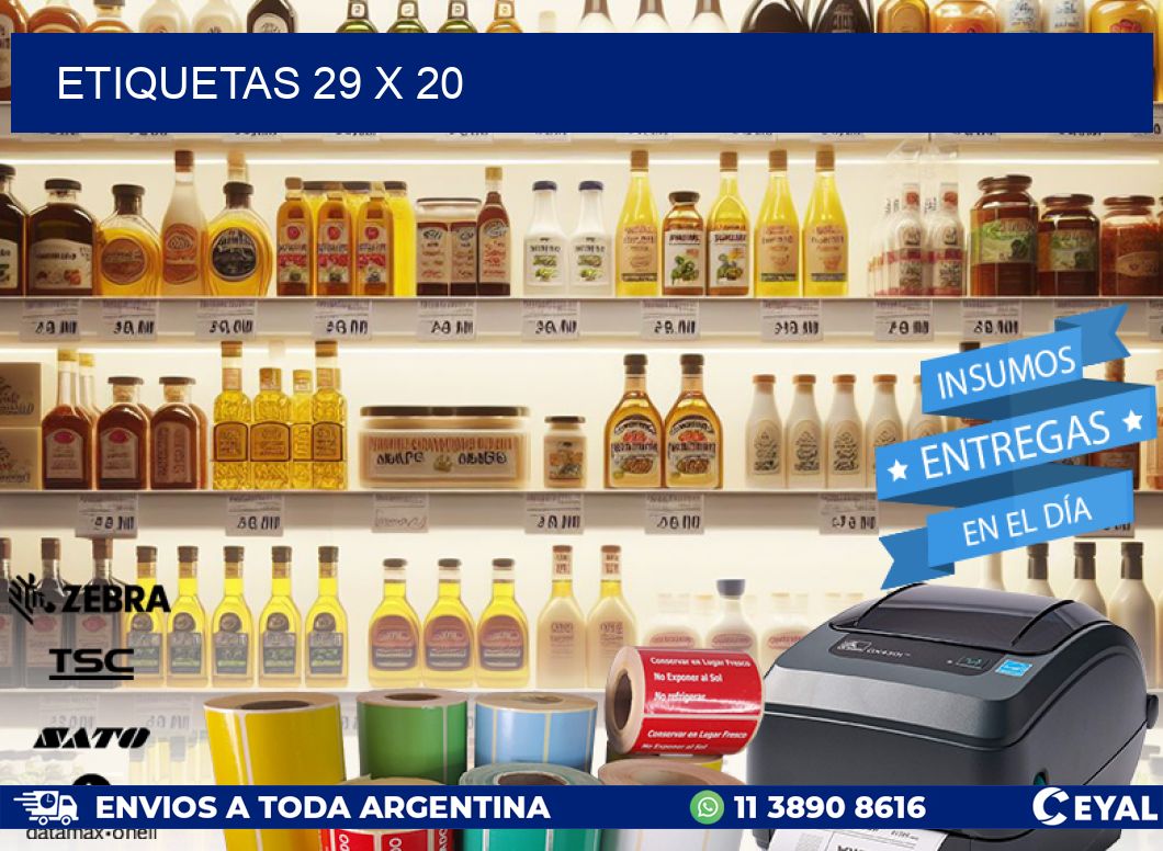 ETIQUETAS 29 x 20