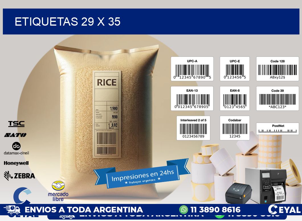 ETIQUETAS 29 x 35