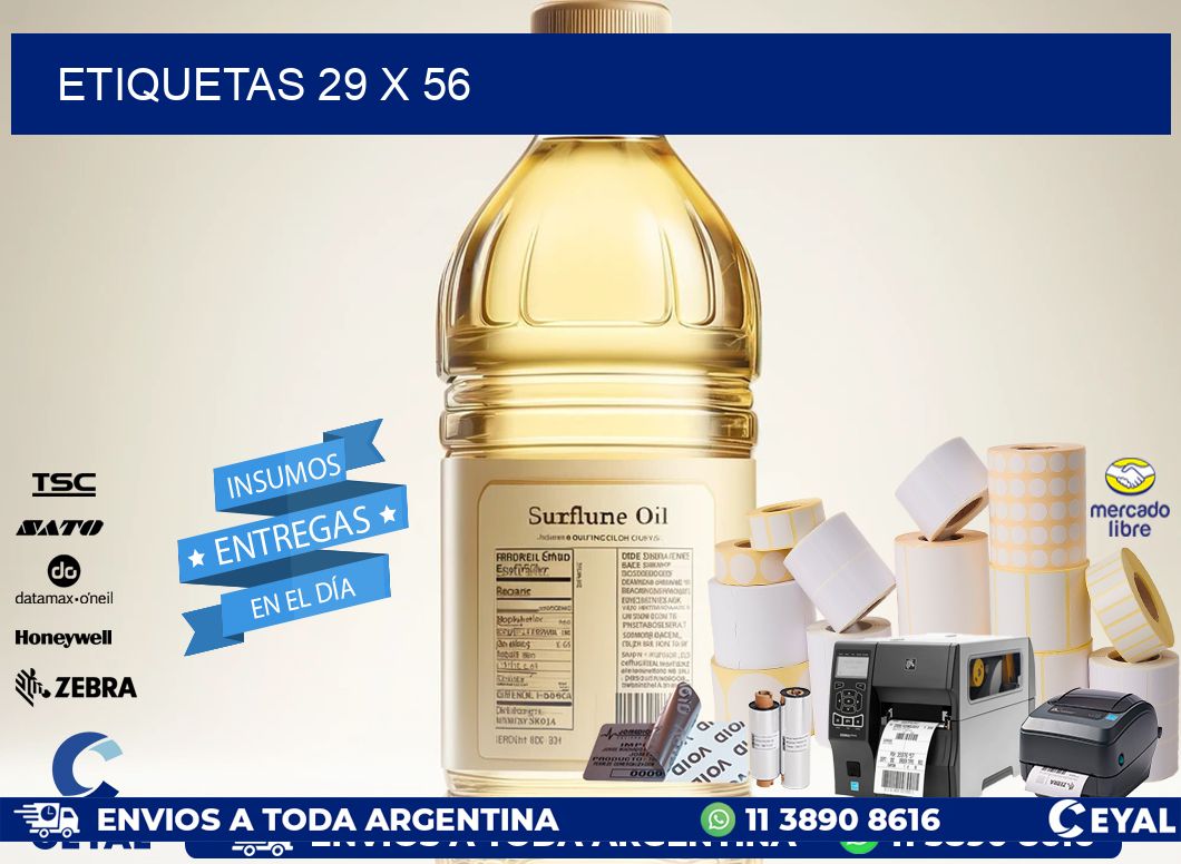 ETIQUETAS 29 x 56