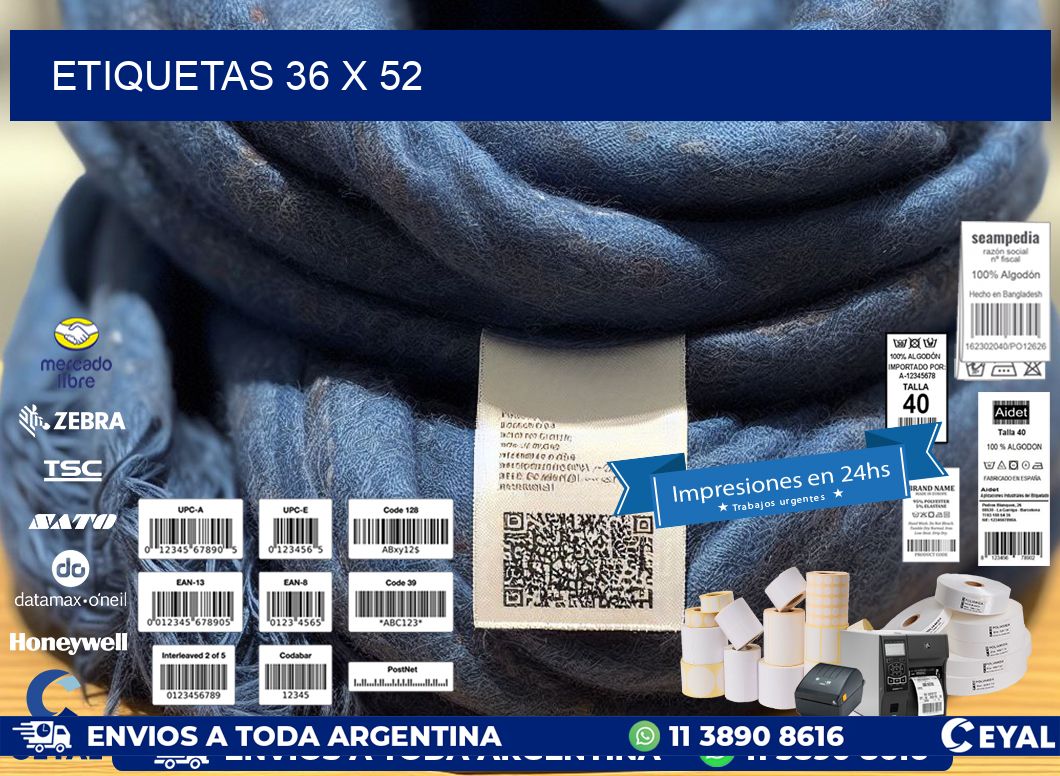 ETIQUETAS 36 x 52