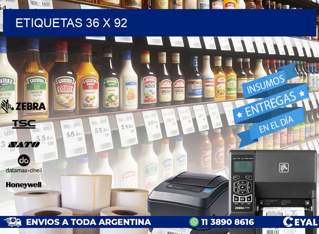 ETIQUETAS 36 x 92