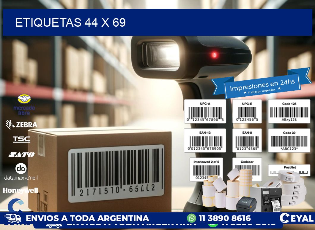 ETIQUETAS 44 x 69