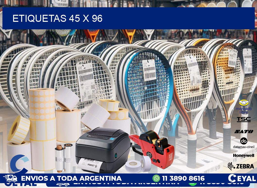 ETIQUETAS 45 x 96