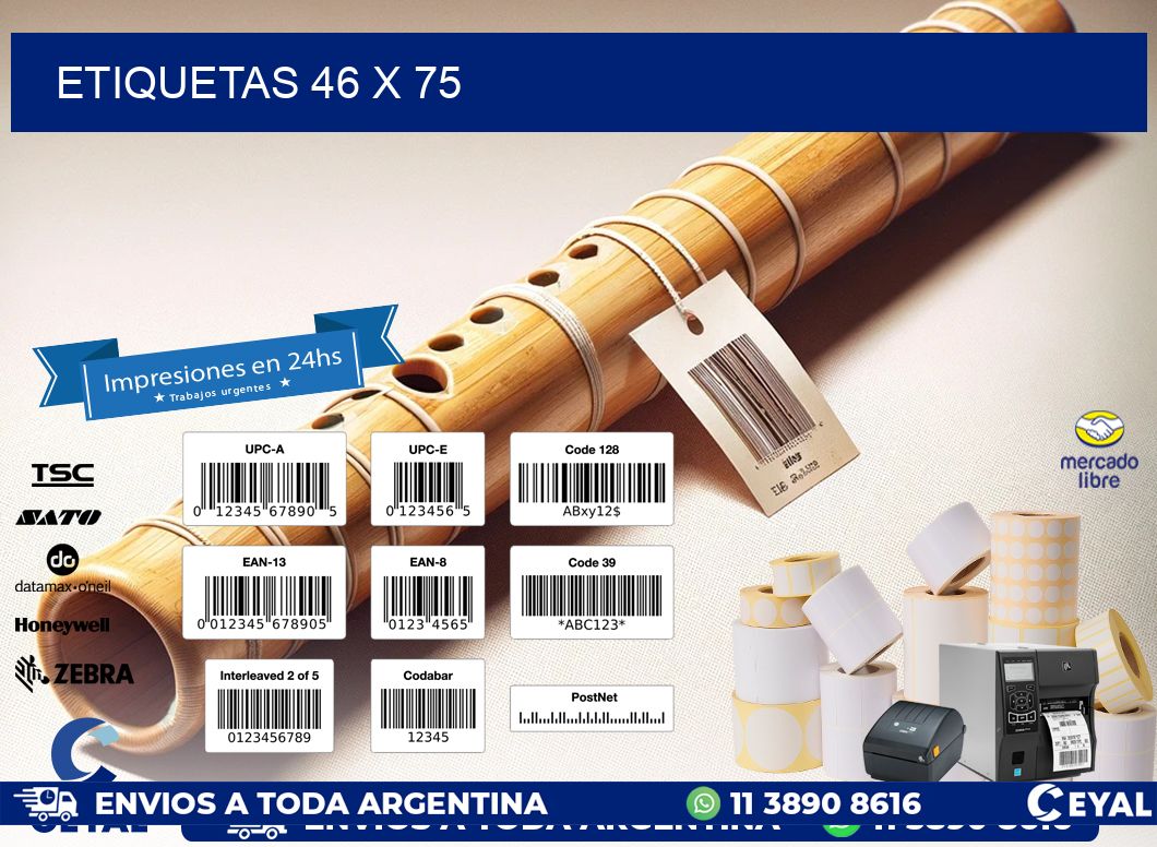 ETIQUETAS 46 x 75