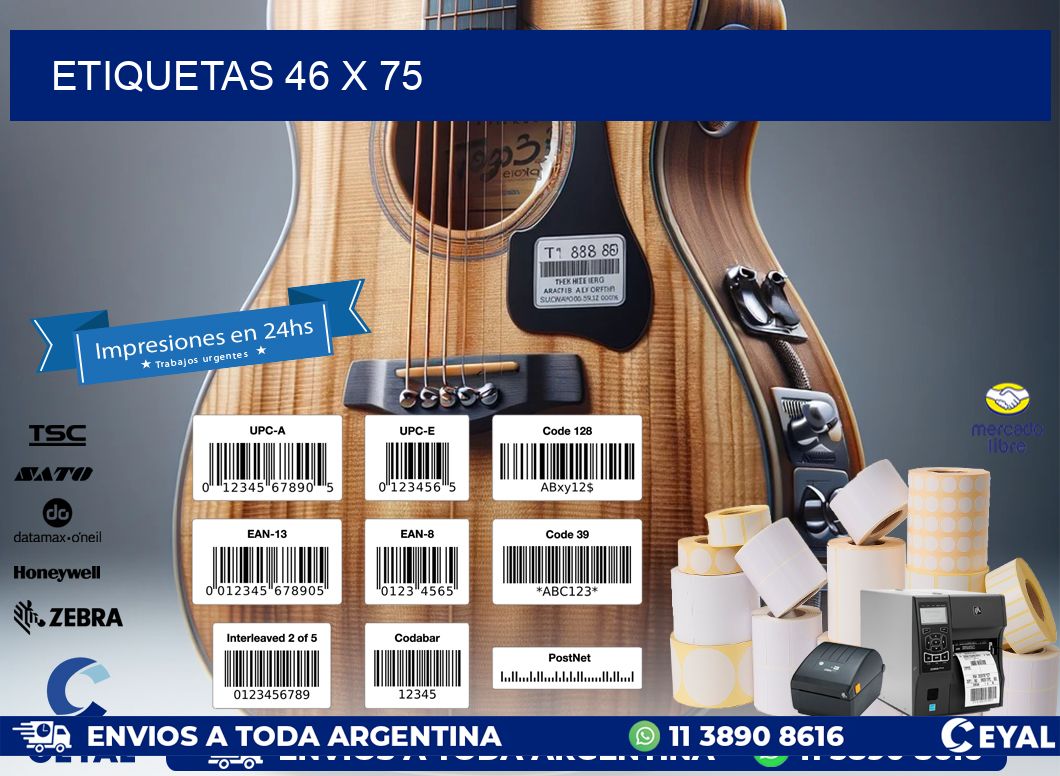 ETIQUETAS 46 x 75