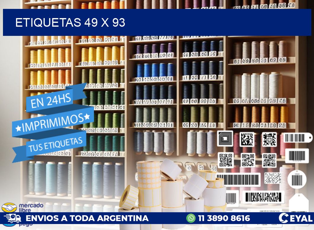 ETIQUETAS 49 x 93