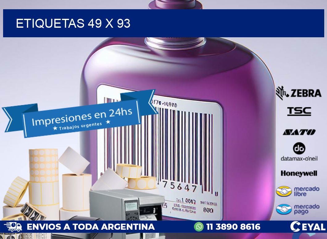 ETIQUETAS 49 x 93